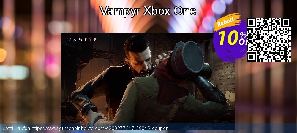 Vampyr Xbox One spitze Verkaufsförderung Bildschirmfoto