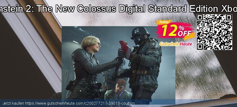Wolfenstein 2: The New Colossus Digital Standard Edition Xbox One besten Beförderung Bildschirmfoto