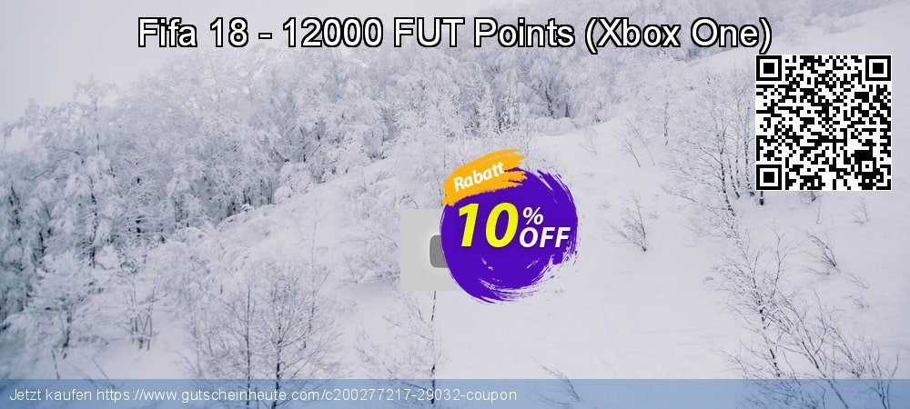 Fifa 18 - 12000 FUT Points - Xbox One  verwunderlich Preisreduzierung Bildschirmfoto