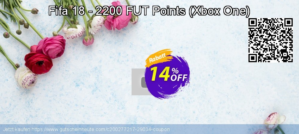 Fifa 18 - 2200 FUT Points - Xbox One  Exzellent Förderung Bildschirmfoto