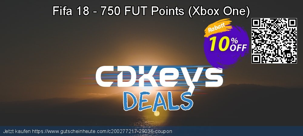 Fifa 18 - 750 FUT Points - Xbox One  faszinierende Sale Aktionen Bildschirmfoto
