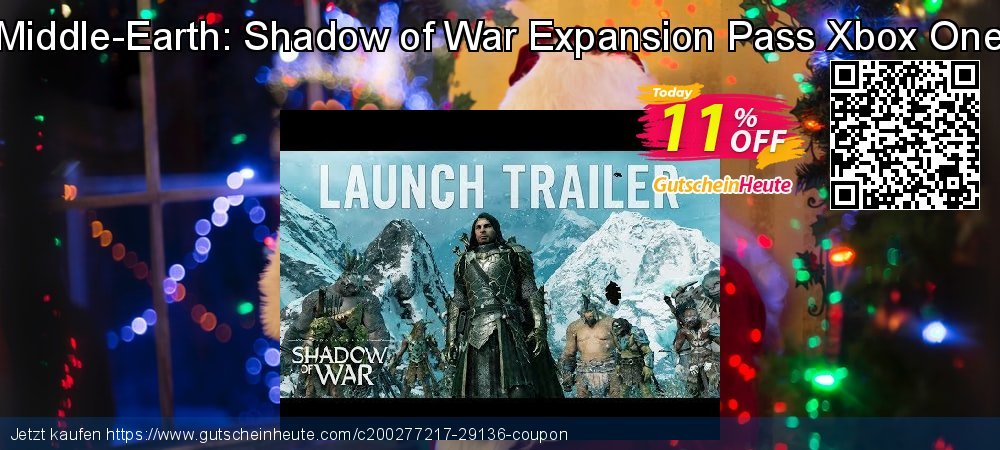 Middle-Earth: Shadow of War Expansion Pass Xbox One spitze Förderung Bildschirmfoto