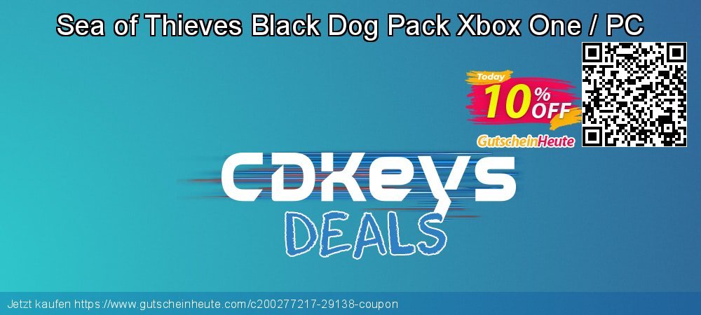 Sea of Thieves Black Dog Pack Xbox One / PC exklusiv Sale Aktionen Bildschirmfoto