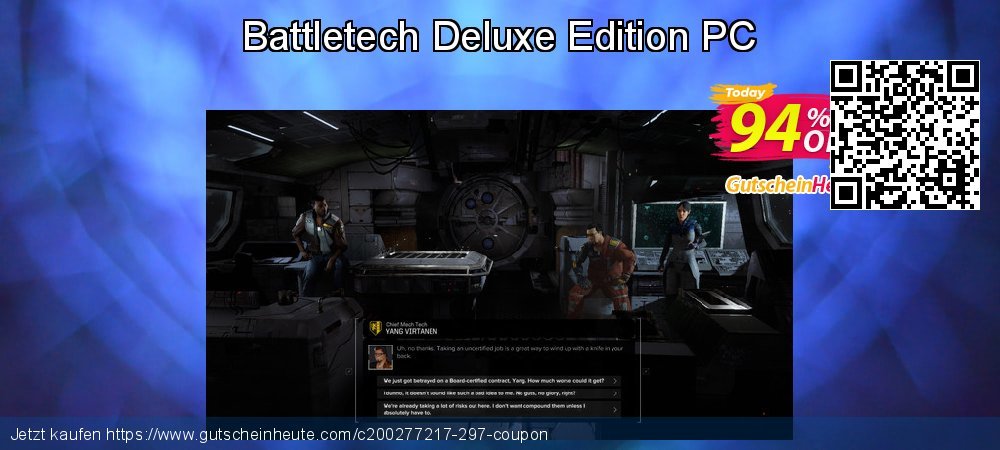 Battletech Deluxe Edition PC ausschließlich Verkaufsförderung Bildschirmfoto