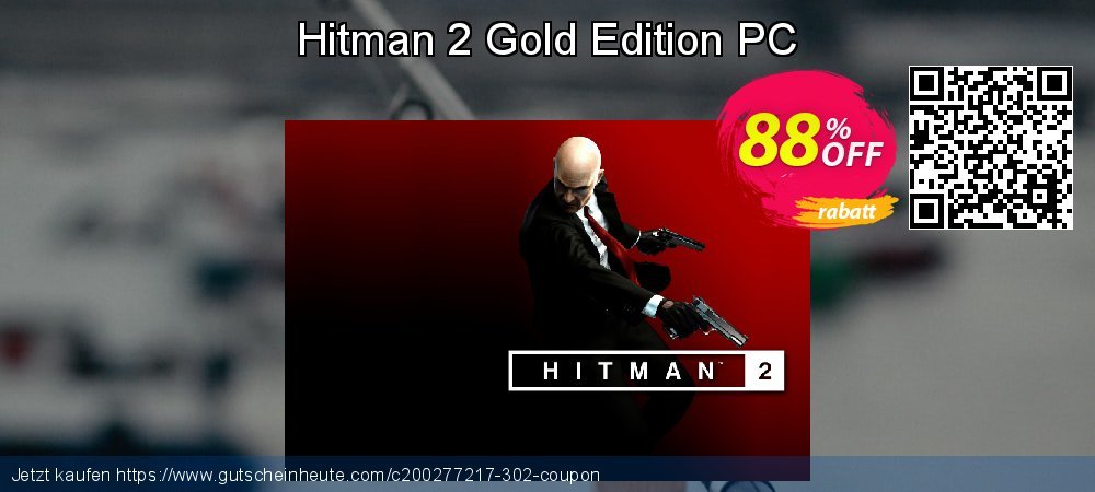 Hitman 2 Gold Edition PC unglaublich Förderung Bildschirmfoto