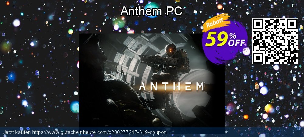 Anthem PC umwerfende Förderung Bildschirmfoto