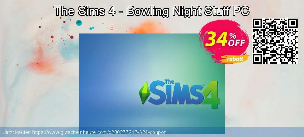 The Sims 4 - Bowling Night Stuff PC spitze Preisnachlässe Bildschirmfoto