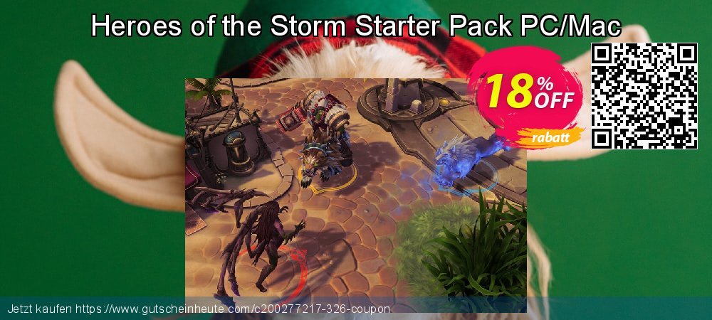 Heroes of the Storm Starter Pack PC/Mac exklusiv Promotionsangebot Bildschirmfoto