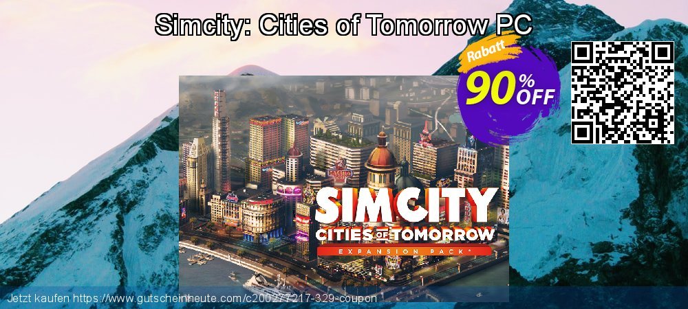 Simcity: Cities of Tomorrow PC ausschließenden Ermäßigung Bildschirmfoto