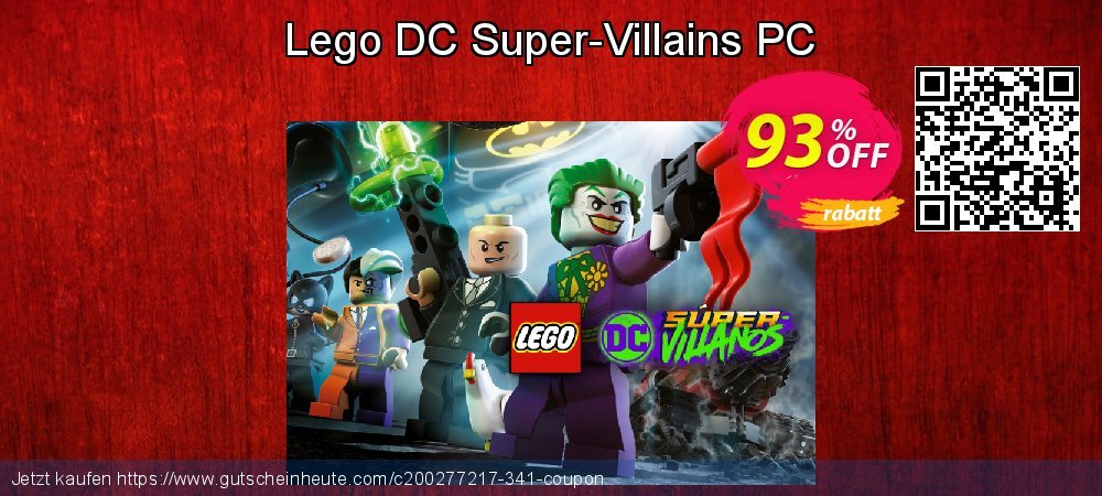 Lego DC Super-Villains PC wundervoll Preisnachlässe Bildschirmfoto