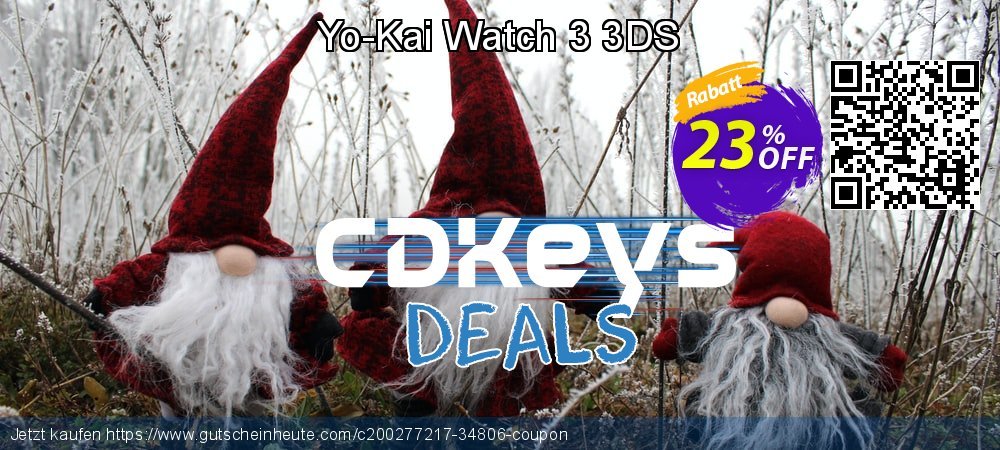 Yo-Kai Watch 3 3DS geniale Diskont Bildschirmfoto