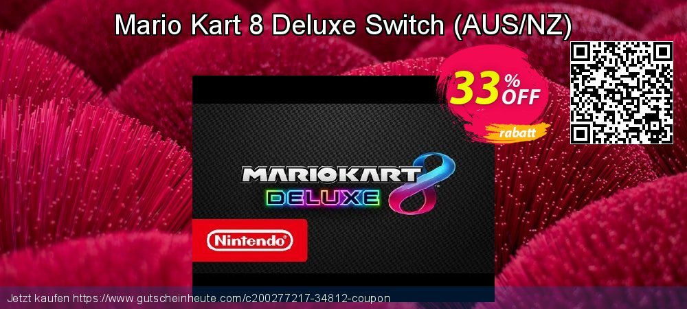 Mario Kart 8 Deluxe Switch - AUS/NZ  uneingeschränkt Preisreduzierung Bildschirmfoto