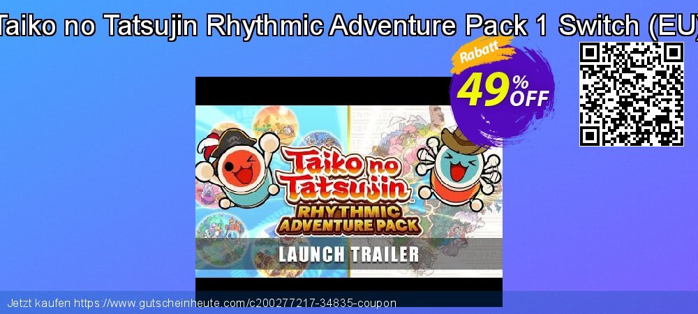 Taiko no Tatsujin Rhythmic Adventure Pack 1 Switch - EU  umwerfende Ermäßigungen Bildschirmfoto
