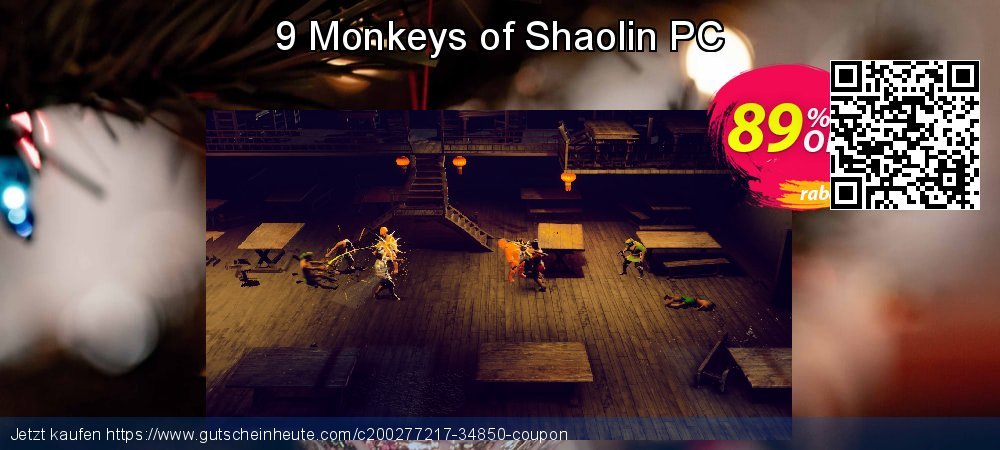 9 Monkeys of Shaolin PC fantastisch Sale Aktionen Bildschirmfoto