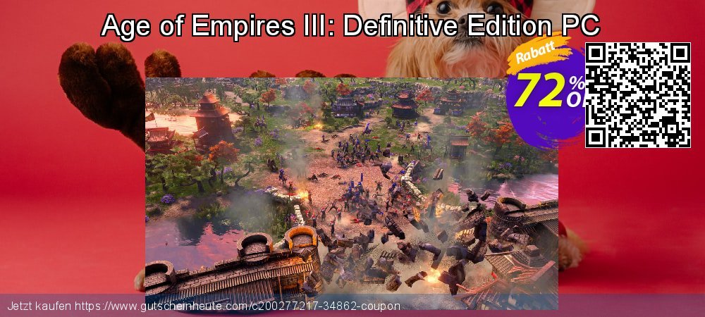 Age of Empires III: Definitive Edition PC Exzellent Außendienst-Promotions Bildschirmfoto