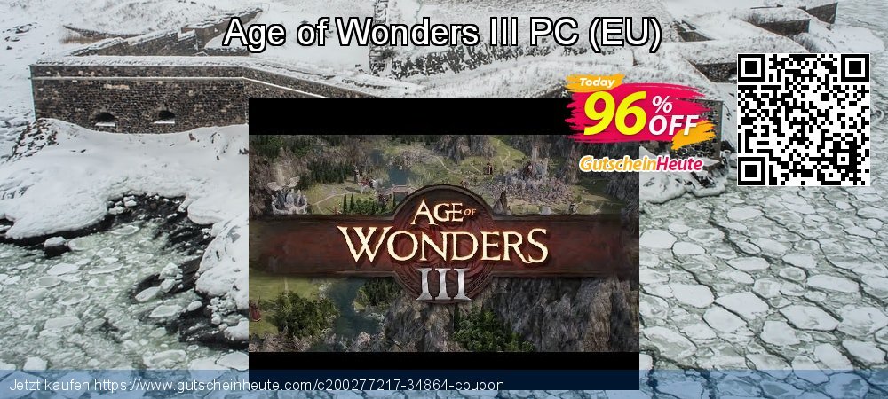 Age of Wonders III PC - EU  faszinierende Preisnachlass Bildschirmfoto