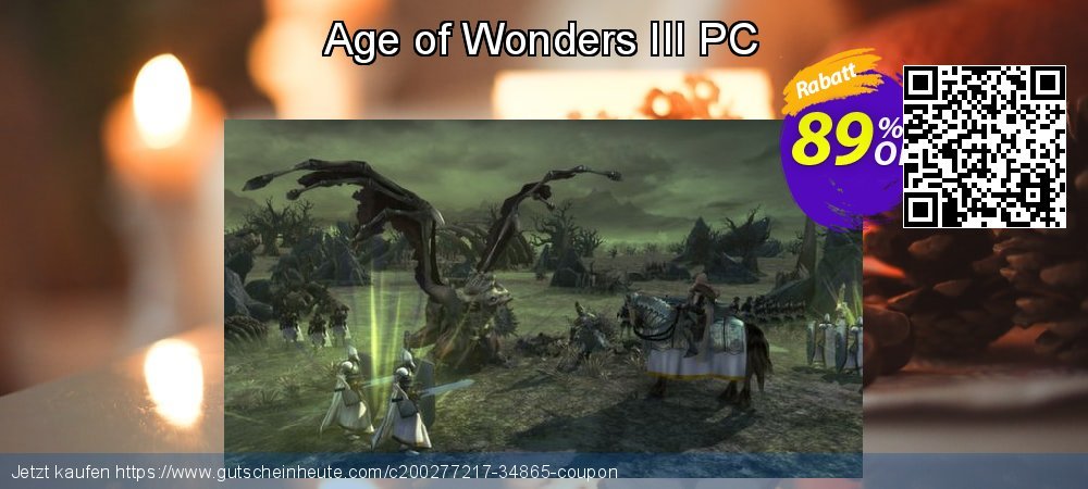 Age of Wonders III PC aufregenden Förderung Bildschirmfoto