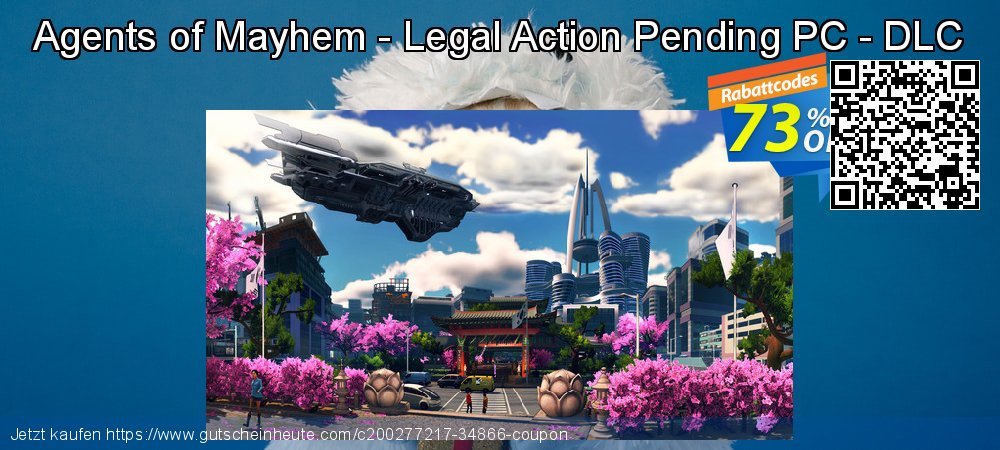 Agents of Mayhem - Legal Action Pending PC - DLC umwerfende Beförderung Bildschirmfoto