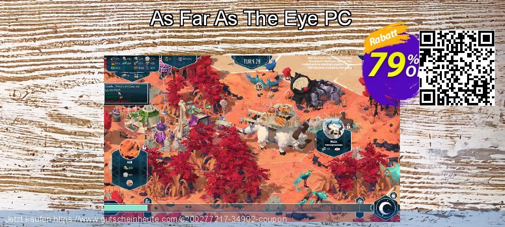 As Far As The Eye PC spitze Rabatt Bildschirmfoto