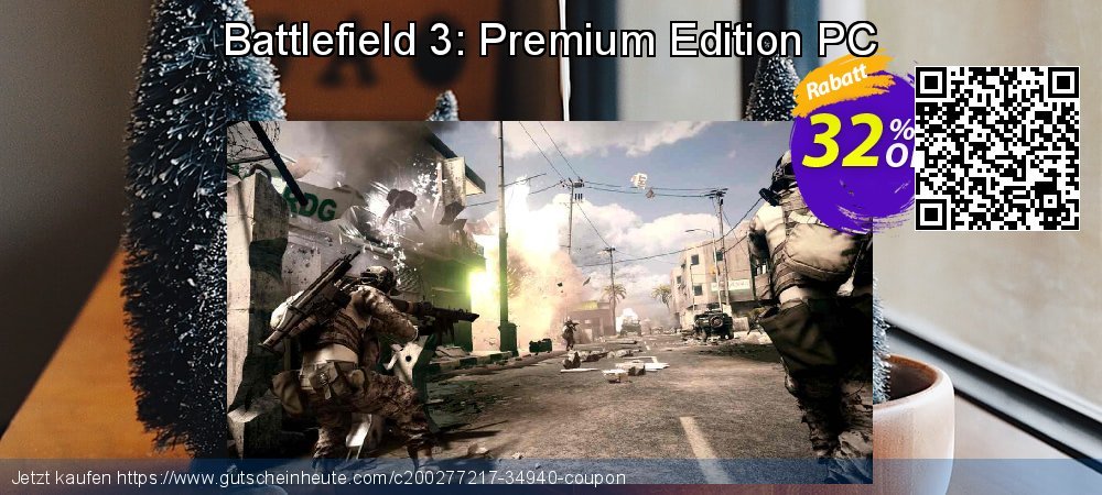 Battlefield 3: Premium Edition PC Sonderangebote Promotionsangebot Bildschirmfoto