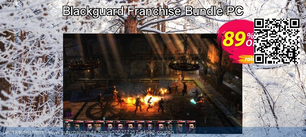 Blackguard Franchise Bundle PC aufregende Verkaufsförderung Bildschirmfoto