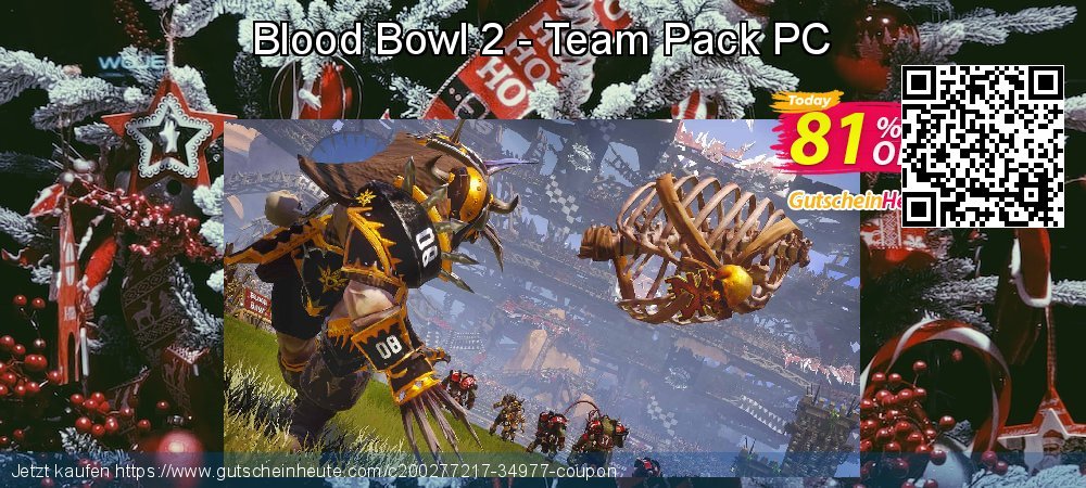Blood Bowl 2 - Team Pack PC atemberaubend Ermäßigung Bildschirmfoto