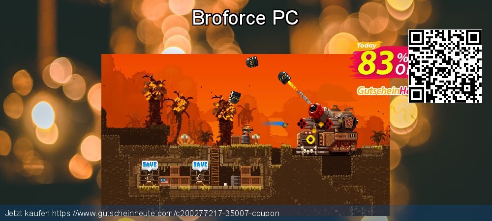 Broforce PC wunderbar Angebote Bildschirmfoto
