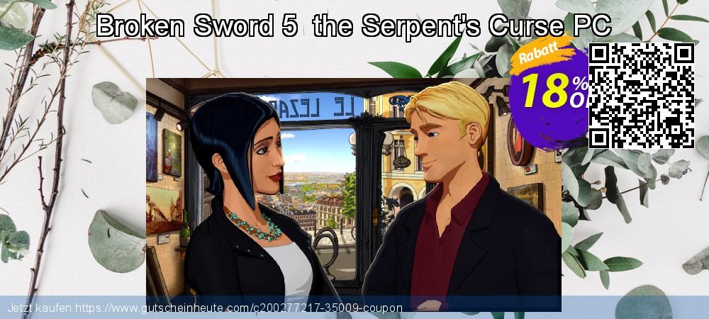 Broken Sword 5  the Serpent&#039;s Curse PC super Nachlass Bildschirmfoto