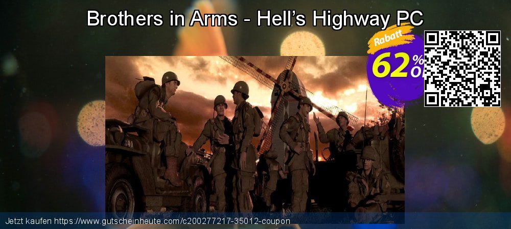 Brothers in Arms - Hell’s Highway PC wundervoll Disagio Bildschirmfoto