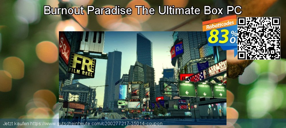 Burnout Paradise The Ultimate Box PC formidable Ausverkauf Bildschirmfoto