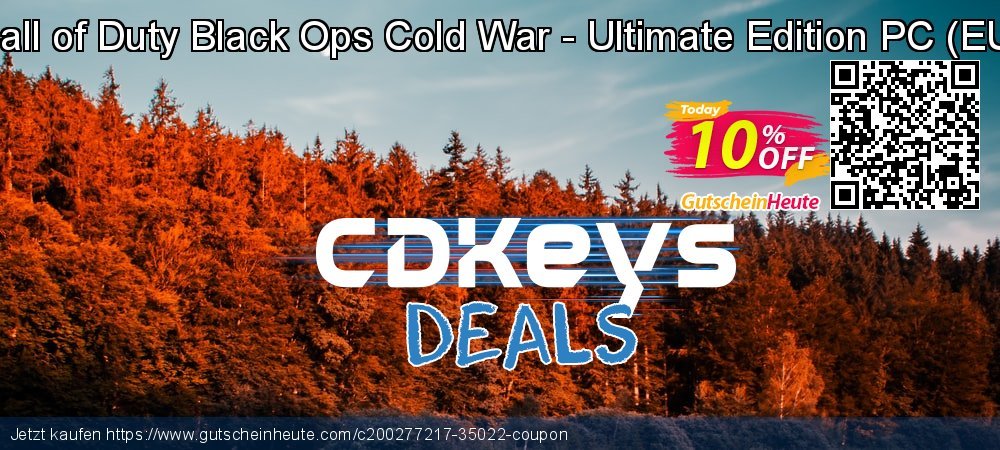 Call of Duty Black Ops Cold War - Ultimate Edition PC - EU  umwerfenden Ermäßigungen Bildschirmfoto