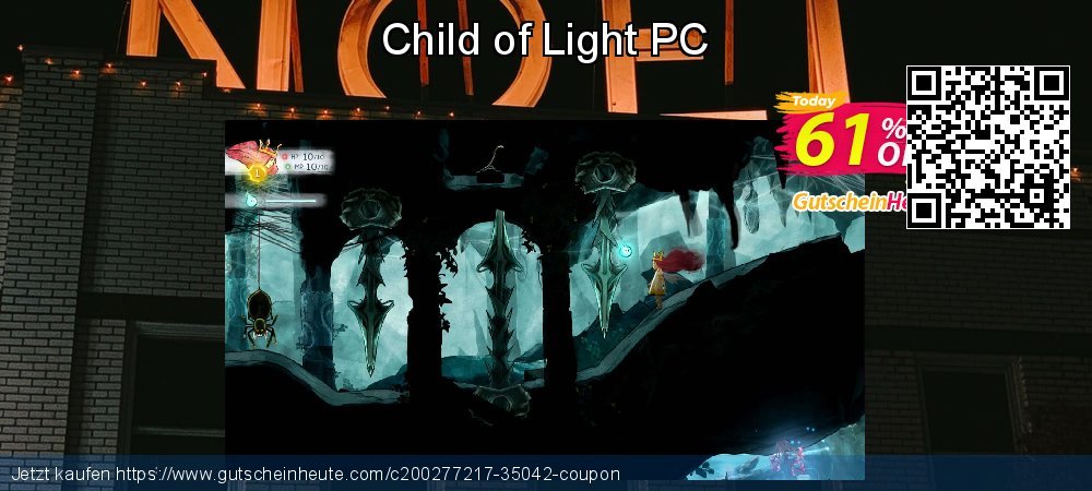 Child of Light PC verblüffend Promotionsangebot Bildschirmfoto