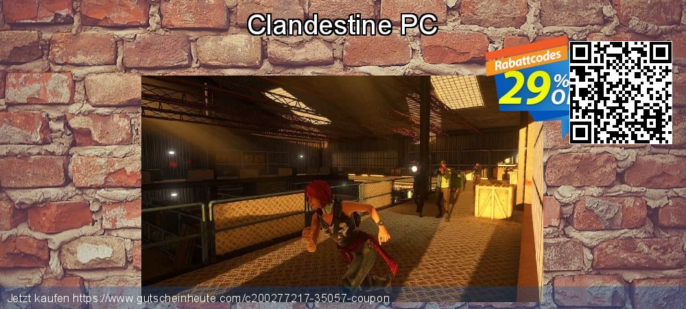 Clandestine PC spitze Preisnachlässe Bildschirmfoto