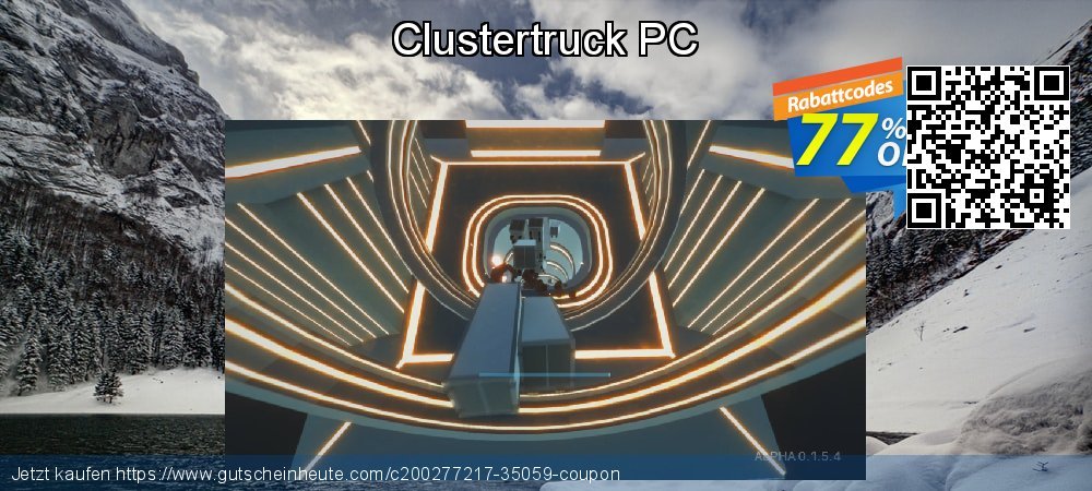 Clustertruck PC exklusiv Promotionsangebot Bildschirmfoto