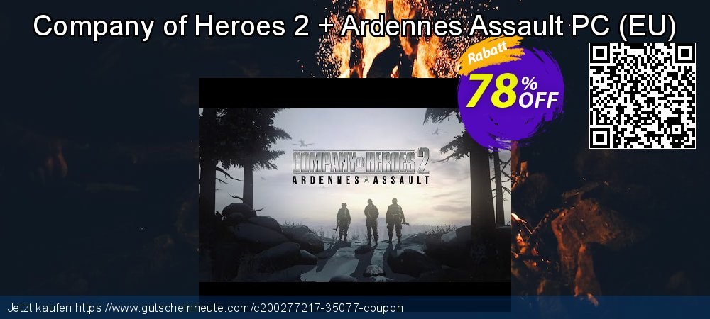 Company of Heroes 2 + Ardennes Assault PC - EU  verwunderlich Nachlass Bildschirmfoto