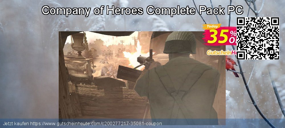 Company of Heroes Complete Pack PC faszinierende Verkaufsförderung Bildschirmfoto