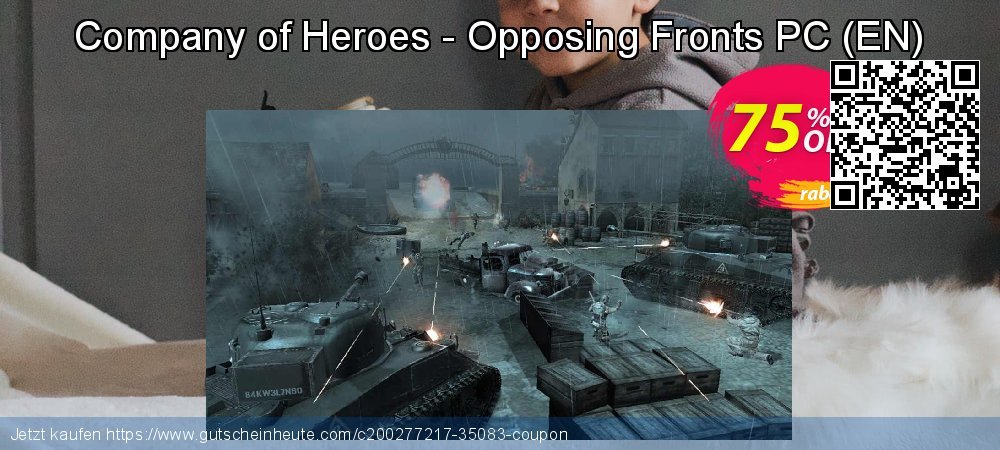 Company of Heroes - Opposing Fronts PC - EN  umwerfende Außendienst-Promotions Bildschirmfoto
