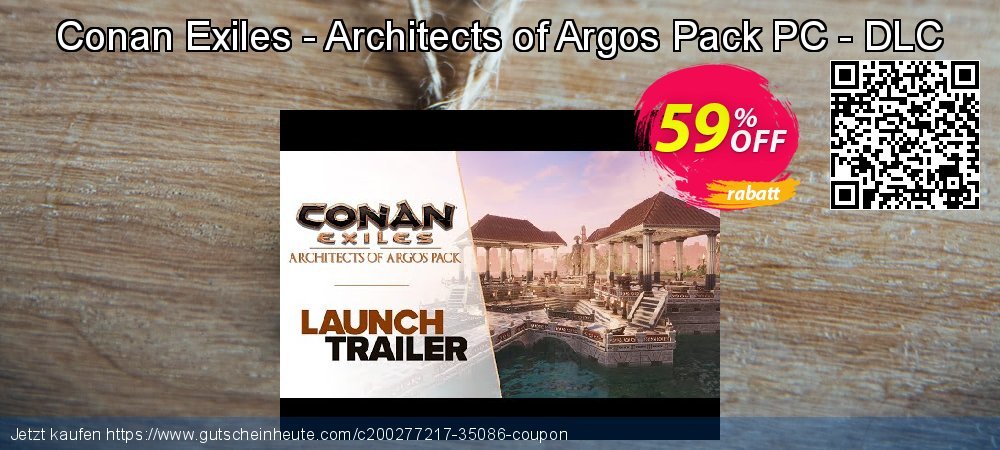 Conan Exiles - Architects of Argos Pack PC - DLC aufregende Förderung Bildschirmfoto