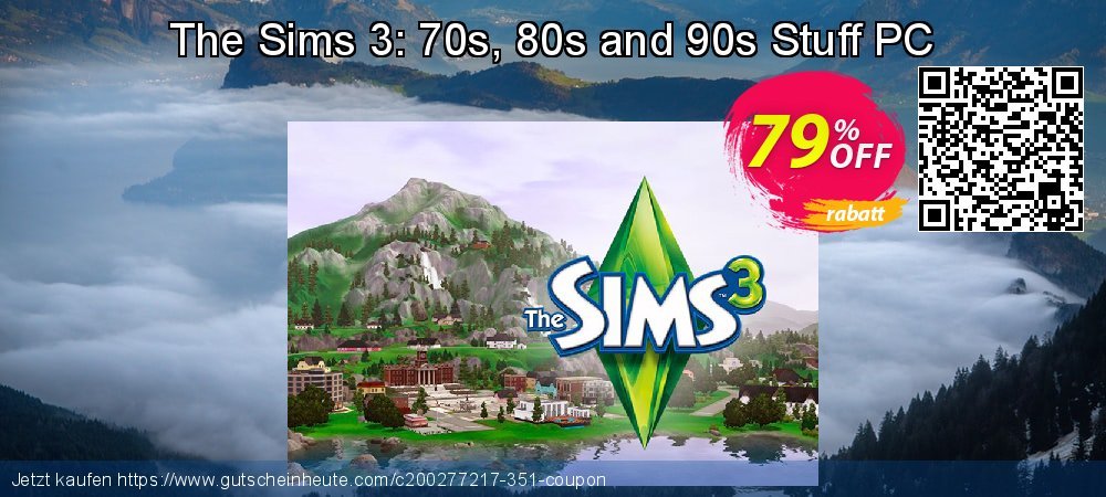 The Sims 3: 70s, 80s and 90s Stuff PC umwerfenden Preisreduzierung Bildschirmfoto