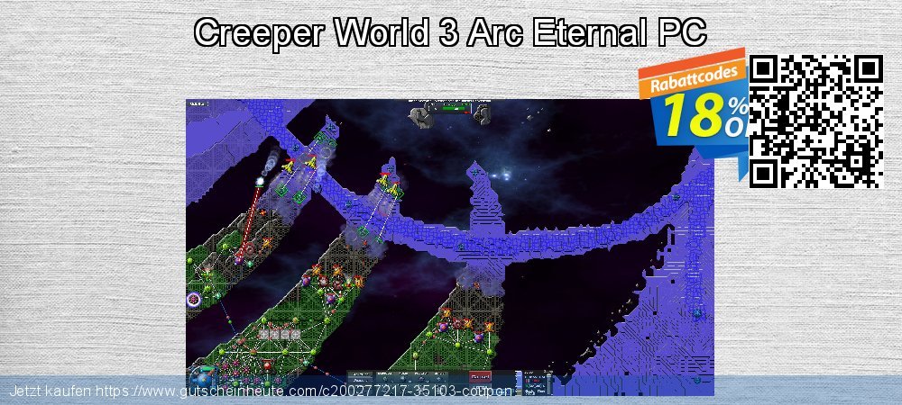 Creeper World 3 Arc Eternal PC wunderschön Förderung Bildschirmfoto