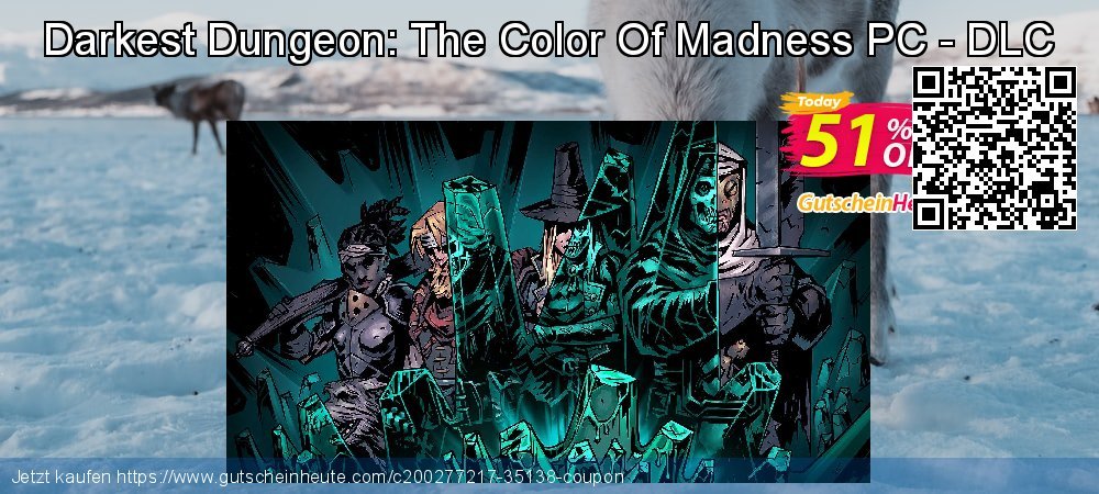 Darkest Dungeon: The Color Of Madness PC - DLC formidable Beförderung Bildschirmfoto