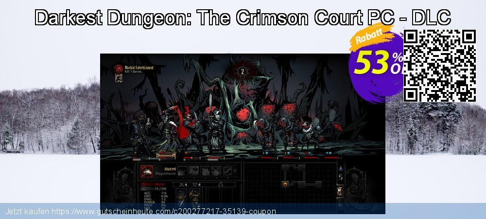 Darkest Dungeon: The Crimson Court PC - DLC verwunderlich Sale Aktionen Bildschirmfoto