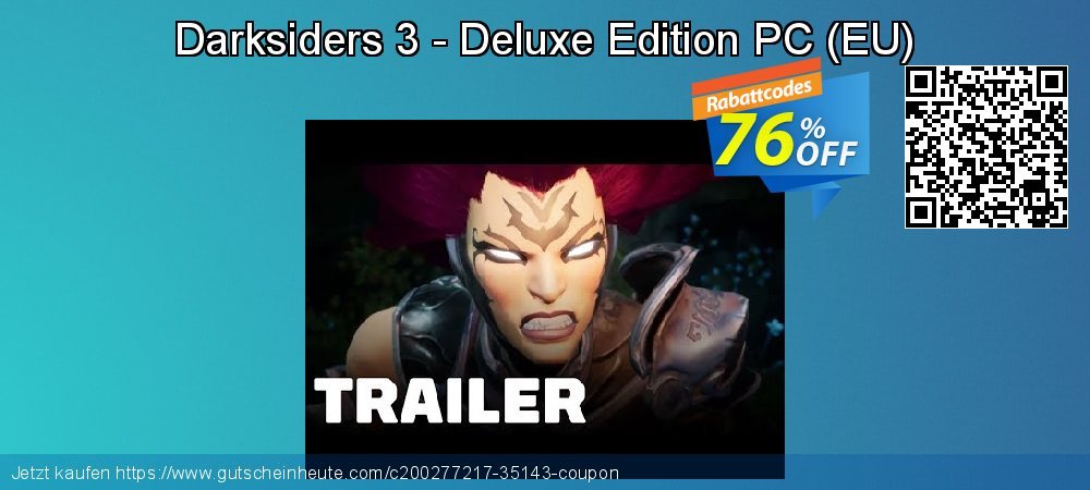 Darksiders 3 - Deluxe Edition PC - EU  faszinierende Angebote Bildschirmfoto