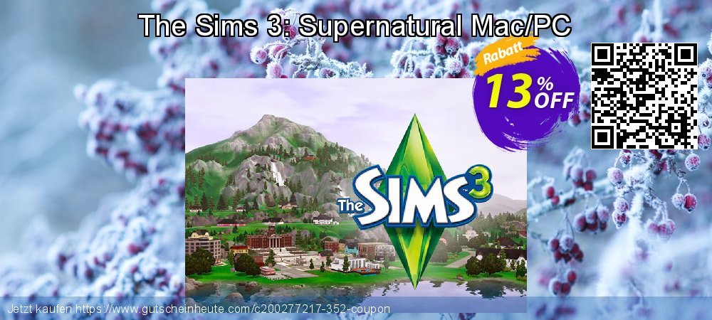 The Sims 3: Supernatural Mac/PC geniale Preisnachlass Bildschirmfoto