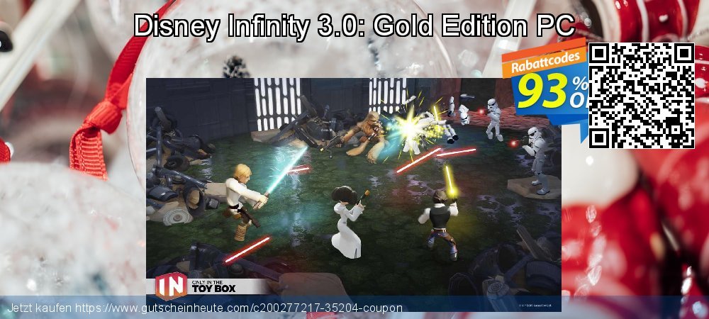 Disney Infinity 3.0: Gold Edition PC beeindruckend Preisnachlass Bildschirmfoto