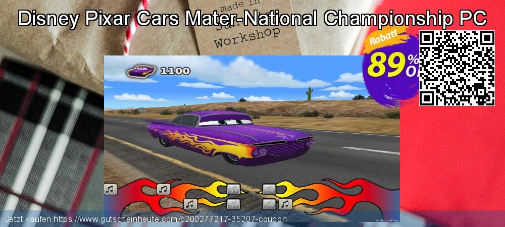 Disney Pixar Cars Mater-National Championship PC umwerfende Sale Aktionen Bildschirmfoto