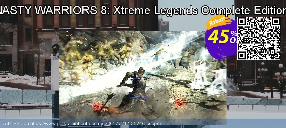 DYNASTY WARRIORS 8: Xtreme Legends Complete Edition PC uneingeschränkt Promotionsangebot Bildschirmfoto