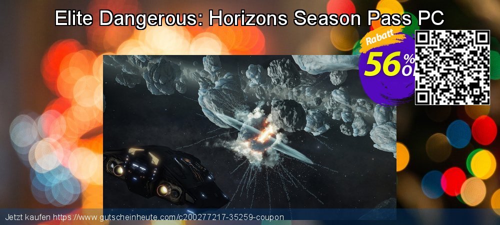 Elite Dangerous: Horizons Season Pass PC verblüffend Rabatt Bildschirmfoto
