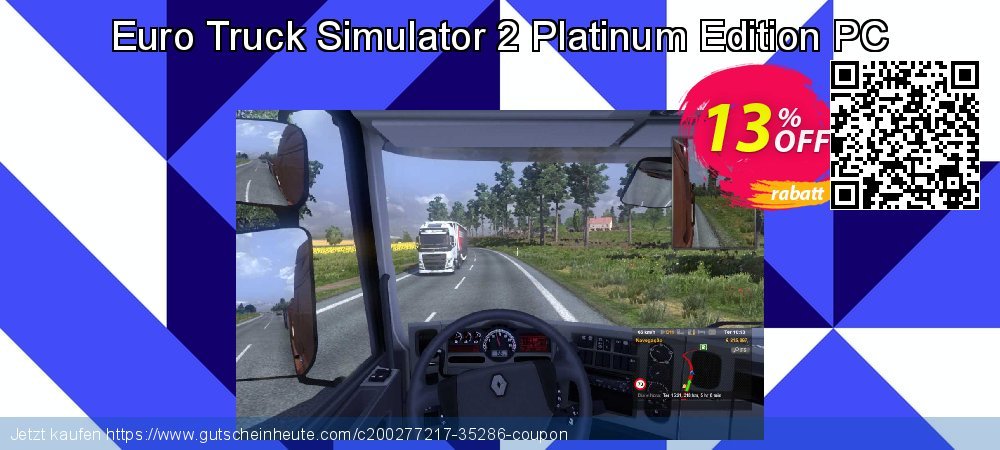Euro Truck Simulator 2 Platinum Edition PC wunderbar Ausverkauf Bildschirmfoto