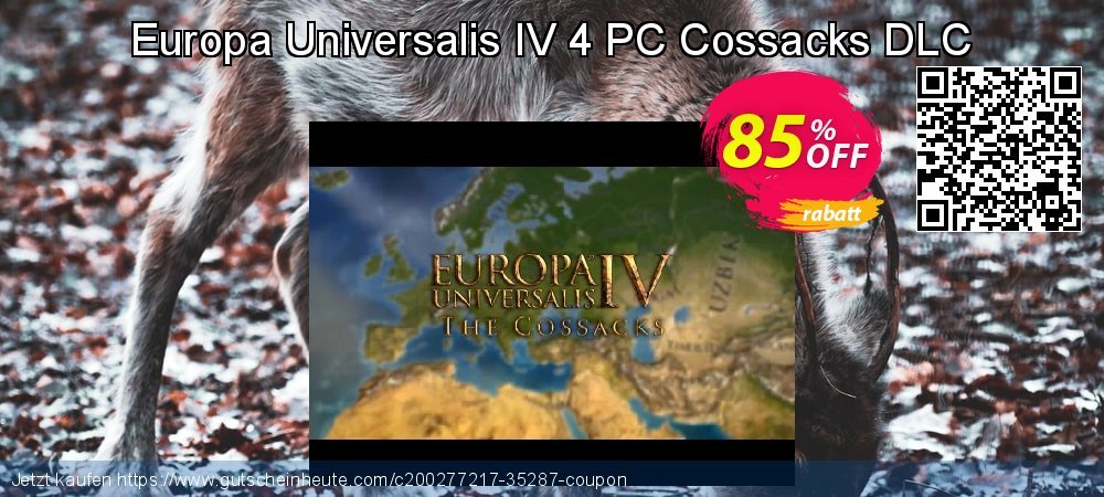 Europa Universalis IV 4 PC Cossacks DLC atemberaubend Außendienst-Promotions Bildschirmfoto